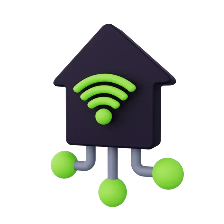 Hogar  3D Icon