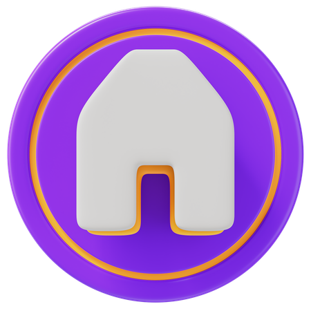 Hogar  3D Icon