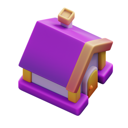 Hogar  3D Icon