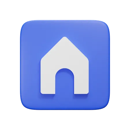 Hogar  3D Icon