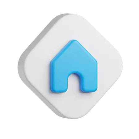 Hogar  3D Icon