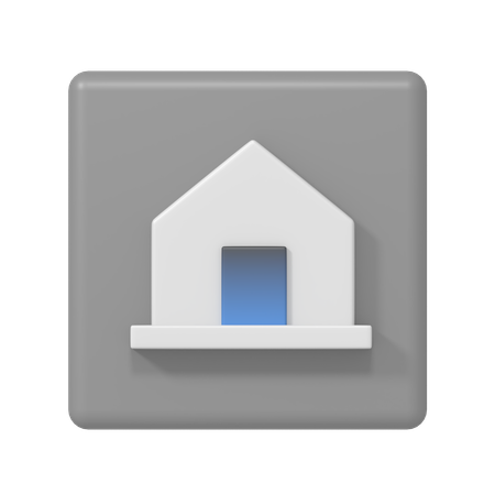 Hogar  3D Icon