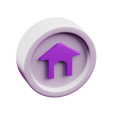 Hogar  3D Icon