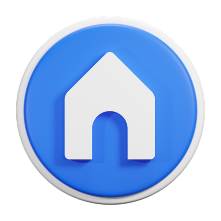 Hogar  3D Icon