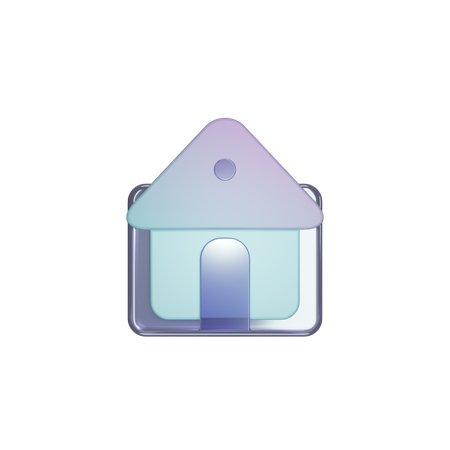 Hogar  3D Icon