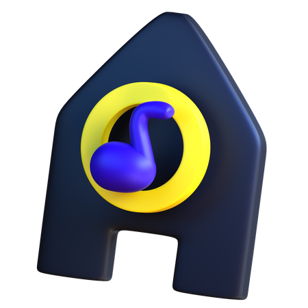 Hogar  3D Icon