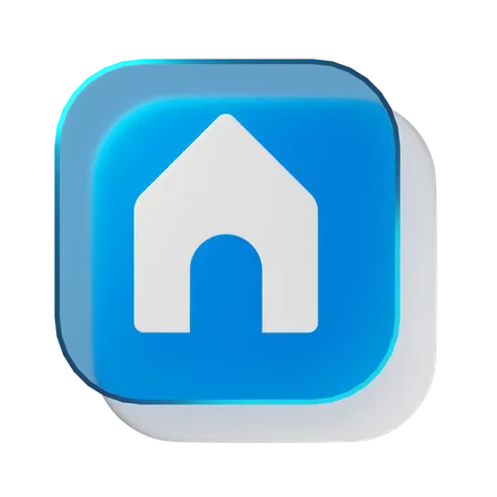 Hogar  3D Icon