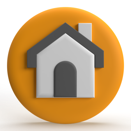 Hogar  3D Icon