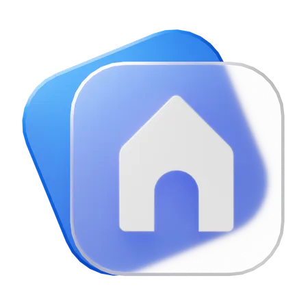 Hogar  3D Icon