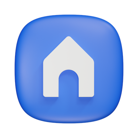 Hogar  3D Icon