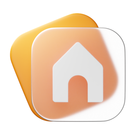 Hogar  3D Icon