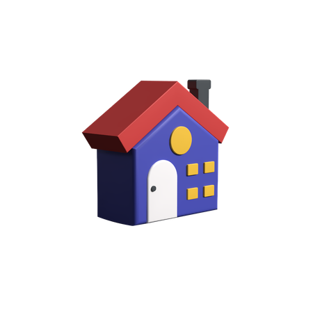 Hogar  3D Icon