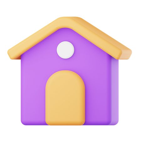 Hogar  3D Icon