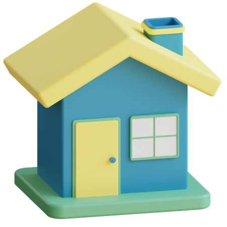 Hogar  3D Icon