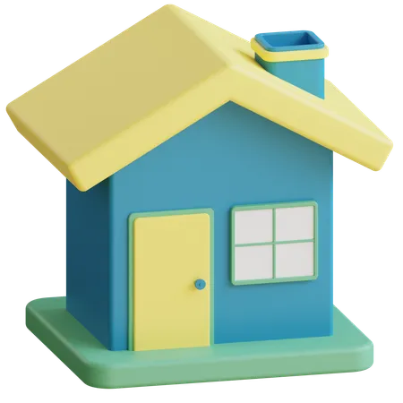 Hogar  3D Icon