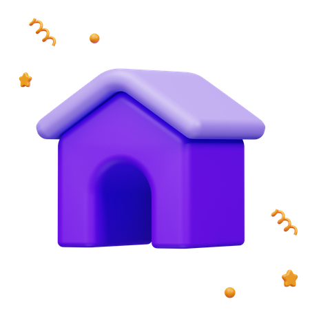 Hogar  3D Icon