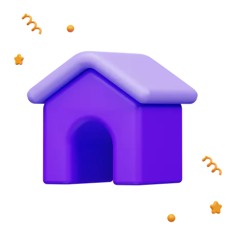 Hogar  3D Icon