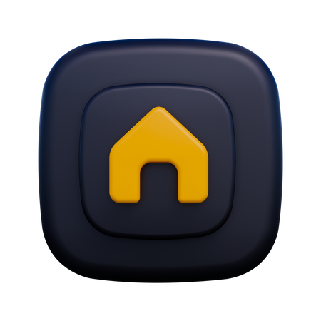 Hogar  3D Icon