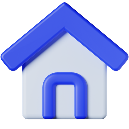 Hogar  3D Icon