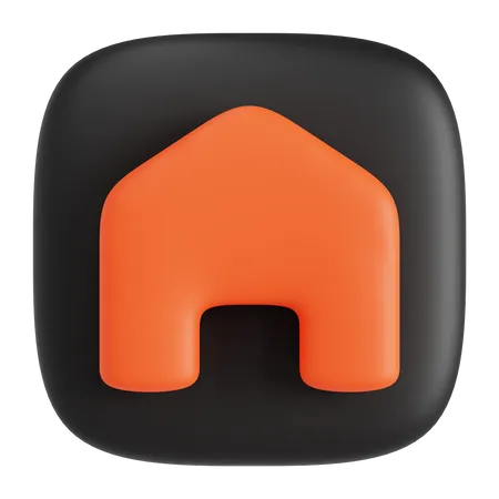 Hogar  3D Icon