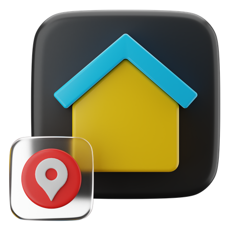 Hogar  3D Icon