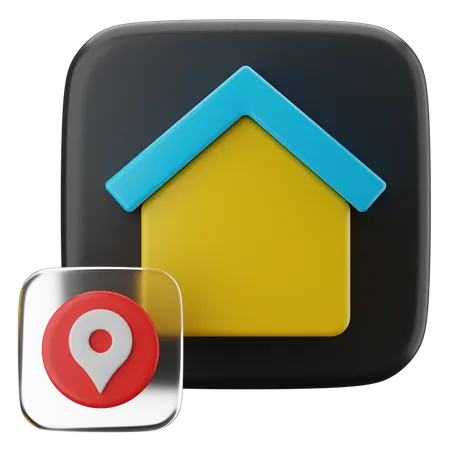 Hogar  3D Icon