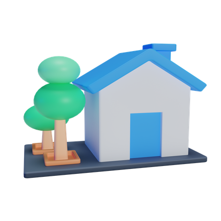 Hogar  3D Icon