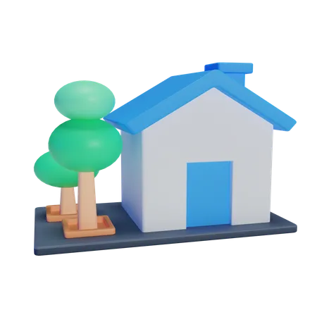 Hogar  3D Icon