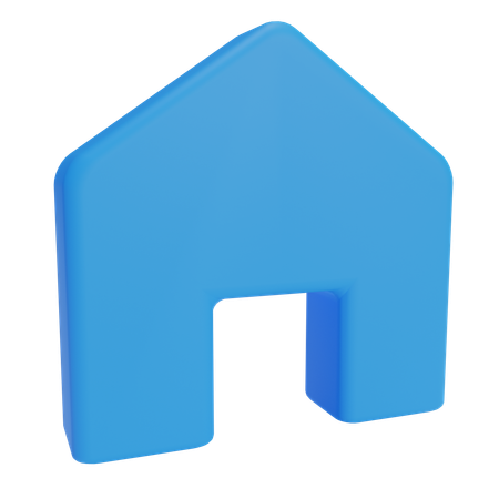 Hogar  3D Icon