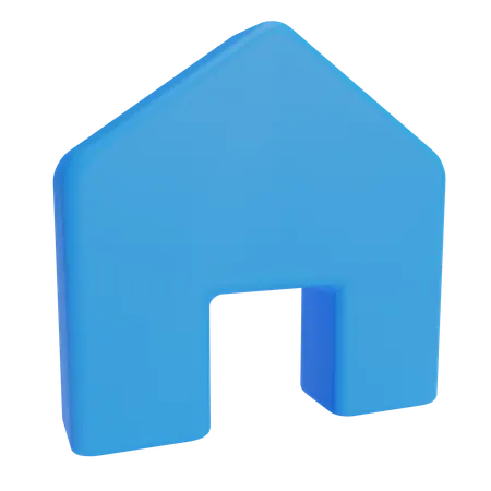 Hogar  3D Icon