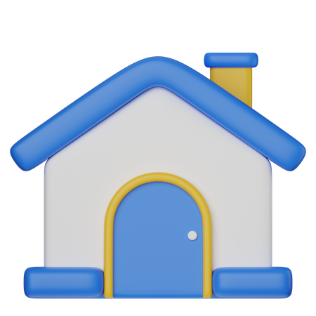 Hogar  3D Icon