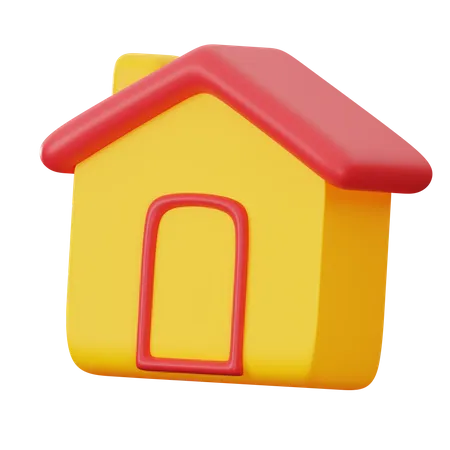 Hogar  3D Icon