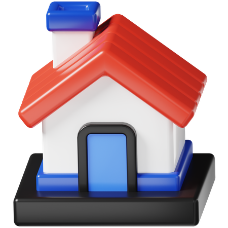 Hogar  3D Icon