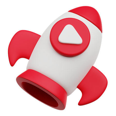 Inicio de vídeo  3D Icon