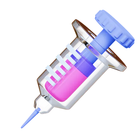 Ilustracao 3 D De Vacinacao 3D Icon