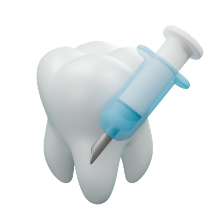 Injeção de dentes  3D Icon