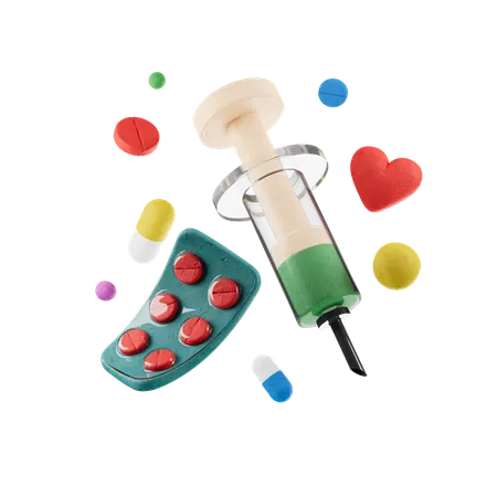 Injection  3D Icon