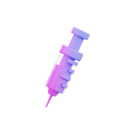 Injection  3D Illustration