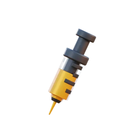 Injection  3D Illustration