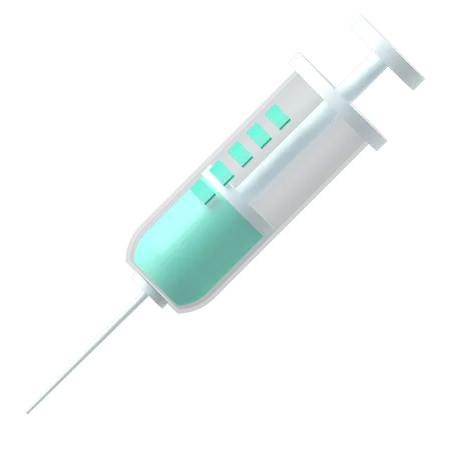 Injection  3D Illustration