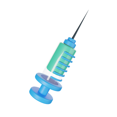 Injection  3D Illustration