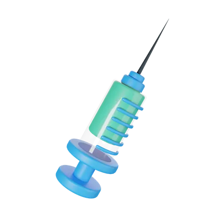 Injection  3D Illustration