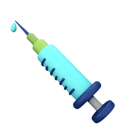 Injection  3D Illustration