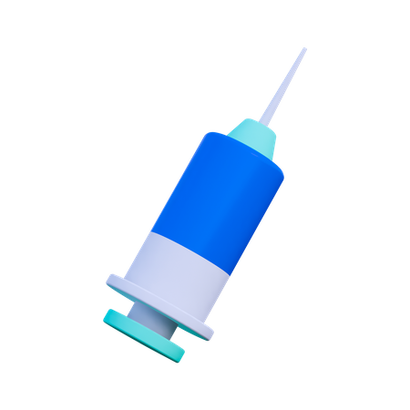 Injection 3D Illustration