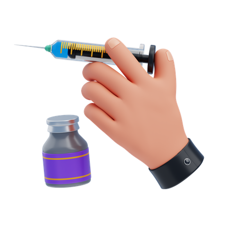 Injection médicale  3D Icon