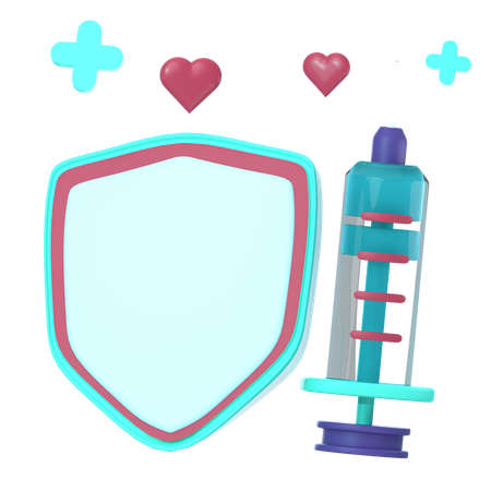 Injection Protection  3D Icon