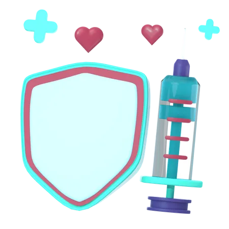 Injection Protection  3D Icon