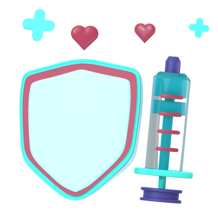 Injection Protection 3D Icon