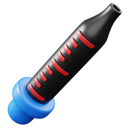 Injection Syringe  3D Icon