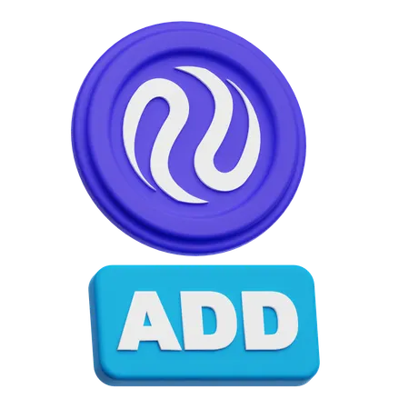 Injective Add  3D Icon